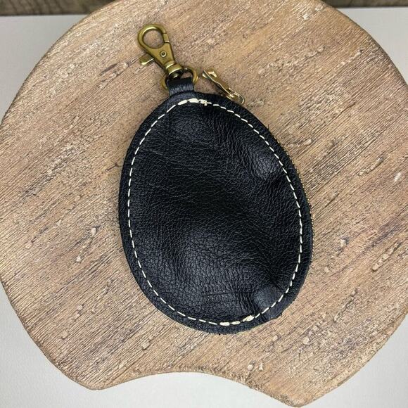 AVOCADO Portland Leather Fruit Pouch NEW Fast Ship Gift - Picture 3 of 5